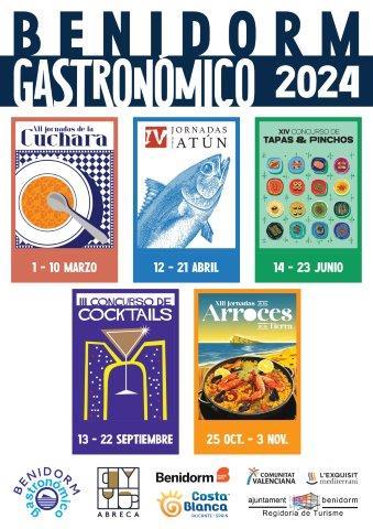 Cartel Benidorm Gastronómico 2024